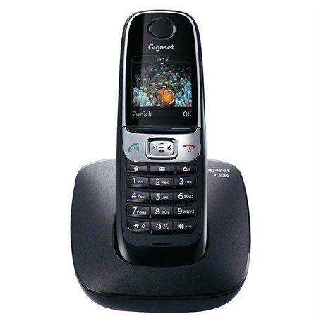 GİGASET C620 DECT TELEFON SİYAH - DECT TELEFONLAR-Gi̇gaset KKTC