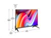 HISENSE 40A4K 40" Uydu Alıcılı HD Smart TV - Uydulu Smart Televizyo... - Görsel 2