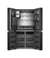 HISENSE 577 LT. 4 KAPILI GARDIROP TİPİ NO FROST BUZDOLABI SİYAH - Görsel 3