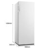 HISENSE FV191N4AW1 173 LT. BEYAZ DİKEY DERİN DONDURUCU - Görsel 3
