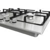 HISENSE GM643XF 4 Gözlü Gazlı 60cm Ankastre Ocak Inox - Görsel 2