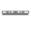 HISENSE GM643XF 4 Gözlü Gazlı 60cm Ankastre Ocak Inox - Görsel 4