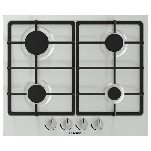 Hisense Gm643Xf 4 Gözlü Gazlı 60Cm Ankastre Ocak Inox-Hisense Kktc