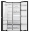 HISENSE RS818N4TFE 632 LT. GARDIROP TİPİ NO FROST BUZDOLABI - SİYAH - Görsel 2