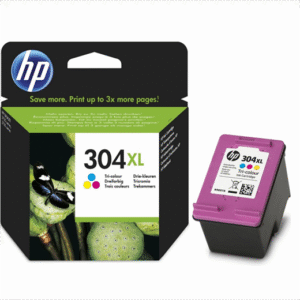 HP 304XL YÜKSEK KAPASİTE 3 RENKLİ KARTUŞ N9K07A - HP Kartuş-Hp KKTC