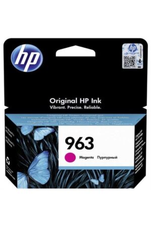 HP 963 Magenta Kırmızı Kartuş 3JA24A - HP Marka Kartuş-Hp KKTC