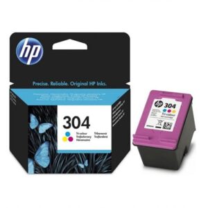 HP N9K05A (304) ÜÇ RENKLİ MÜREKKEP KARTUŞU - HP Kartuş-Hp KKTC