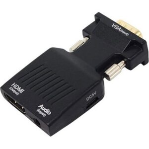 HYTECH HY-VGH30 VGA TO HDMI DÖNÜŞTÜRÜCÜ CİHAZ - ÇOĞALTICI-Hytech KKTC