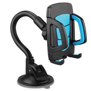 HYTECH HY-XH20 Siyah-Mavi Telefon Tutucu + Braketi 360 Derece Vantu...