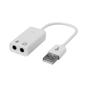 Hytech HY-U7157.1 Çift Kanal USB Ses Kartı - Çoğaltıcı-Hytech KKTC