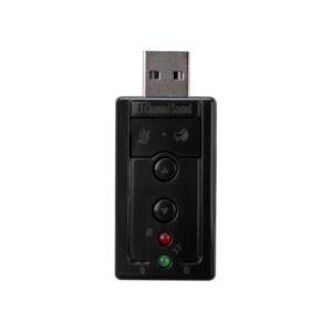 Hytech HY-U717 USB 2.0 Ses Kartı 7.1 CH - HYTECH Ses Kartı-Hytech KKTC