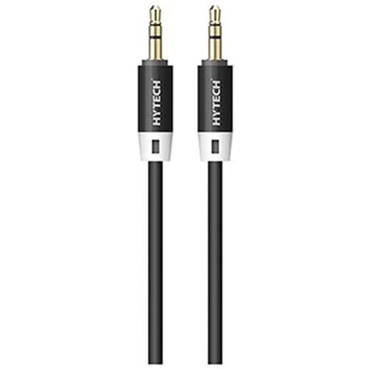 Hytech Hy-X75 2M Siyah 3.5Mm Stereo Ses Kablosu - Görüntü Ve Ses Ka...-Hytech Kktc