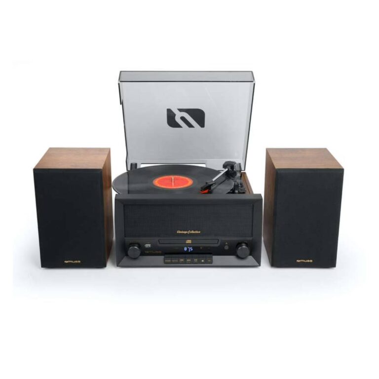 MUSE MT-121 CO Mikro Pikap Ses Sistemi Bluetooth'lu - KKTC Bi Sipariş - Çevre Birimleri>Ses Sistemi>Hi-Fi Ses Sistem