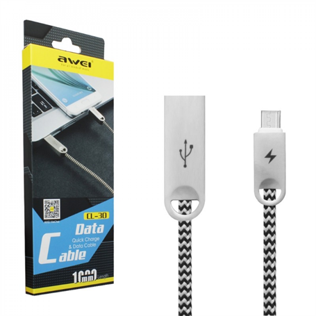 Itech Awei Cl-30 Şarj&Amp; Veri̇ Kablosu-Itech Kktc