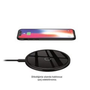 Kensa Pw-602 Universal Kablosuz Şarj Ci̇hazi Si̇yah
