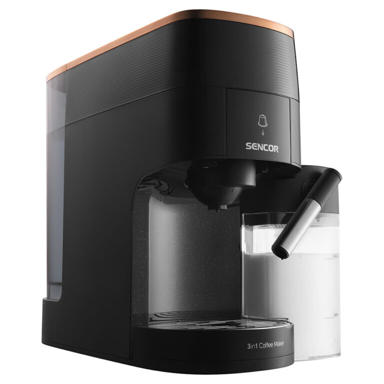 Kahve Makinesi Espresso/Kapsül SENCOR Multi-Kapsül Marco Polo SCC 3000BK siyah