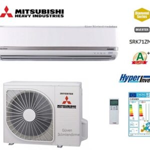 MITSUBISHI HEAVY 24000 BTU SRK 71ZM-S INV SU HW A++ KLİMA