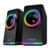 Mikado MD-182 2.0 3W*2 Siyah RGB USB Speaker-Mi̇kado KKTC
