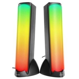 Mikado MD-183 2.0 Bluetooth Siyah RGB Aydınlatmalı Hoparlör-Mi̇kado KKTC