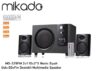 Mikado MD-329FM 2+1 Hoparlör Siyah USB+SD+FM D - Görsel 3