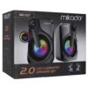 Mikado MD-X27 2.0 Bluetooth Hoparlör - Siyah LED Aydınlatmalı - Görsel 5