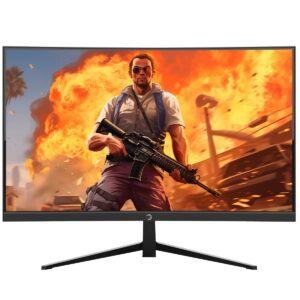 Monitor Gamepower 24" Vivid T40 Curved 0.5Ms 180Hz Hoparlör KKTC