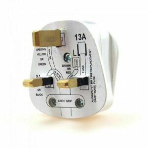 OMEGA 13A BAKALİT ELEKTRİK FİŞİ UK - OMEGA ELEKTRİK FİŞİ-Omega KKTC