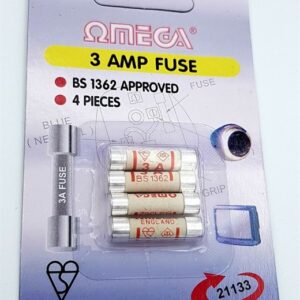 OMEGA 13AMP FİŞ SİGORTASI 4LÜ PAKET - Elektrik Güvenliğiniz İçin!