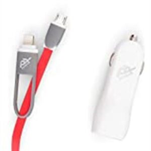 PETRIX PT M20A 3.1A Araç Şarjı ve 2in1 Kablo-Petrix KKTC