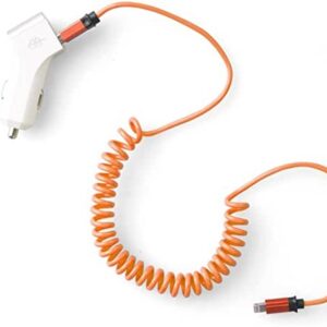 PETRIX PT M8000A 2.1 Araç Şarj + iPhone Spiral Kablo - Araç İçi Şar...