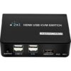 POWERMASTER PM-11789 4K HDMI USB KVM SWITCH 2X1 ÇOĞALTICI-Powermaster KKTC