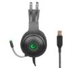 RAMPAGE FAVORY Siyah 7.1 USB Surround Oyuncu Kulaklık+Mic - Görsel 4
