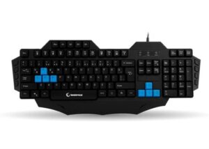 RAMPAGE KB-R01 Siyah USB Makrolu Gaming Q Oyuncu Klavye