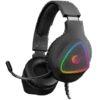 RAMPAGE M7 MONCHER Siyah RGB Led USB 7.1 Gaming Mikrofonlu Oyuncu K...-Rampage KKTC