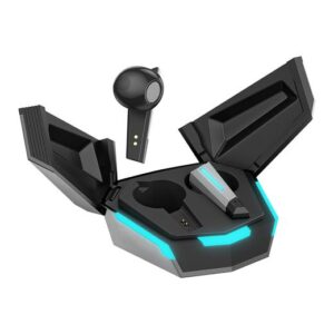 RAMPAGE RM-TWS02G TRON T17 Gri/Siyah Bluetooth TWS Oyuncu Kulaklık-Rampage KKTC
