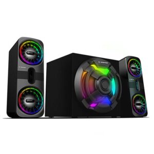 Rampage Rms-311 Shard 2+1 Siyah Bluetooth Speaker-Rampage Kktc