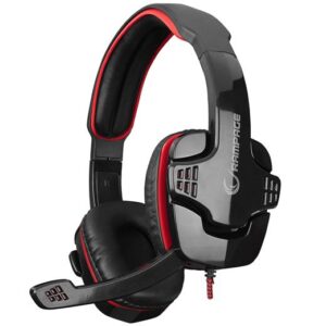 RAMPAGE SN-R9 X-SENSE Siyah/Kırmızı Gaming Oyuncu Mikrofonlu Kulaklık-Rampage KKTC
