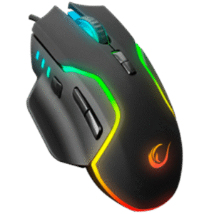 Rampage Miracle M2 Usb Siyah 8 Tuşlu Rgb 7200Dpi Oyuncu Mouse-Rampage Kktc