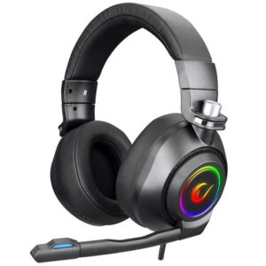 Rampage RM-K20 AMAZE Siyah USB 7.1 Noice Cancelling Mic RGB Ledli O...-Rampage KKTC