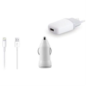S-LINK IP-547 iPhone5 1000MA 3 in1 Data Cable - Araç İçi Şarj Cihazı-S-Link KKTC