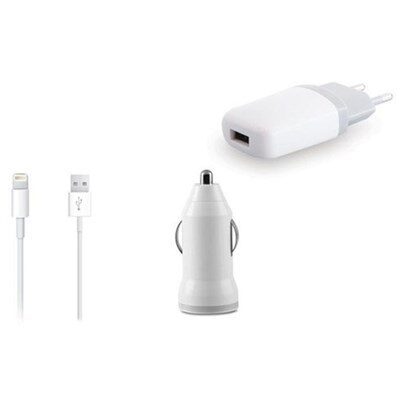 S-Link Ip-547 Iphone5 1000Ma 3 In1 Data Cable - Araç İçi Şarj Cihazı-S-Link Kktc