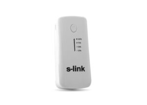S-LINK IP-710 Beyaz/Gümüş 5200mAh Powerbank - POWERBANK-S-Link KKTC