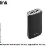 S-Link Ip-G156 Iron 15600Mah Powerbank Si̇yah