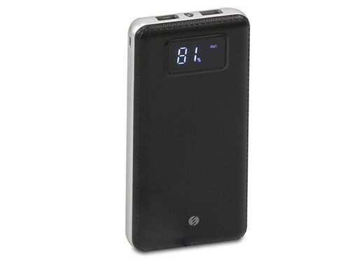 S-Link Ip-G18 12000Mah Lcd Ekranlı Siyah Powerbank-S-Link Kktc