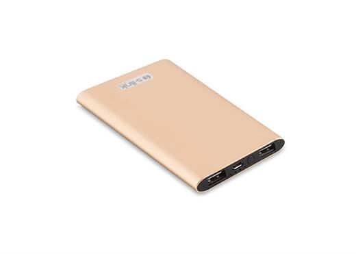 S-Link Ip-P22 4000Mah 1-2A Altın İnce Powerbank-S-Link Kktc