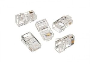 S-Link Sl-6P4C Rj11 4'Lü 100'Lük Paket Telefon Jac
