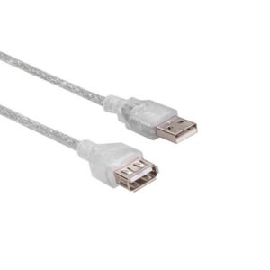 S-LINK SL-AF2015 USB2.0 1.5m Şeffaf Uzatma Kablo - Çoğaltıcı