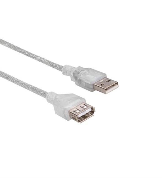 S-Link Sl-Af2015 Usb2.0 1.5M Şeffaf Uzatma Kablo - Çoğaltıcı-S-Link Kktc