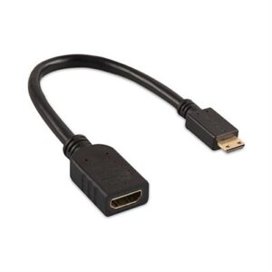 S-LINK SL-HH20 HDMI F Mini HDMI M 20cm Kablo - Çoğaltıcı-S-Link KKTC