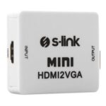 S-Link Sl-Hvc10 Hdmi To Vga + Audio Çevirici